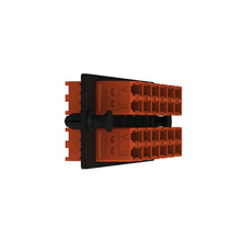 12 Port Opticom Keyed B-Red LC Fiber Adapter Panel Duplex FAP12WBRDDLCZ