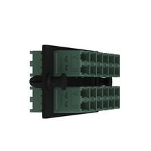 12 Port Opticom Keyed C-Green LC Fiber Adapter Panel Duplex FAP12WCGRDLCZ