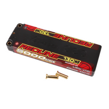 Gens Ace 5000mAh 2S1P 7.4V HardCase 56# Redline Series Lipo Battery With 5.0mm Bullet GEA50002S13D5