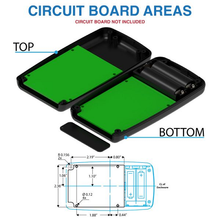 AA Battery Circuit Board Areas Box,Removable End Panel With Hand Held Enclosure H65AA