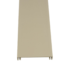 PVC T-70 Low Voltage Surface Raceway Cover Fittings 10FT Ivory T70CEI10