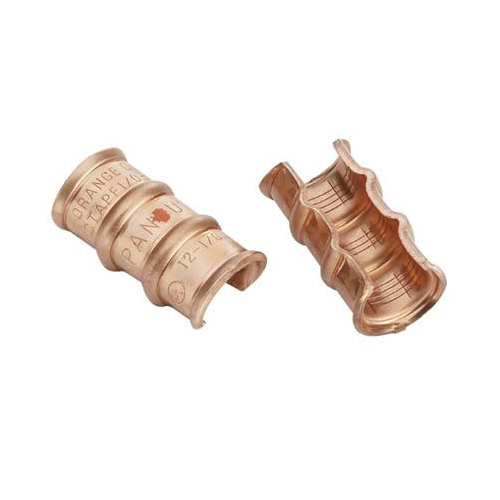 3/0-12 AWG StructuredGround C-Type Copper Thin Wall Compression Tap CTAPF3/0-12-Q (Pack of 25)
