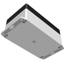 Electronic Racks And Boxes Enclosure Top Black Bottom Gray RBF85P06B24G