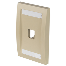 1 Port Mini-Com Executive Series Single Gang Faceplate Mount ABS CFPE1EIY