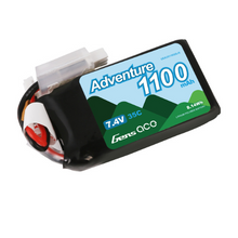 Gens Ace 1100mAh 2S1P 7.4V Adventure Series Lipo Battery Pack With JST-PHR Plug GEA3511002SJS