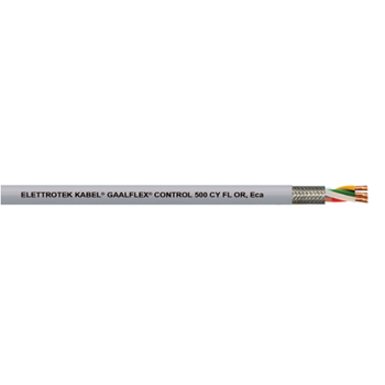 3x0.35 mm² Gaalflex Bare Copper Braid DIN 47100 PVC 450/750V Control 500 CY FL OR Eca Cable