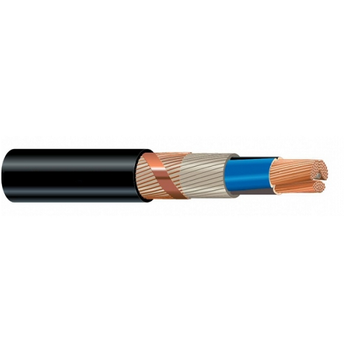 NYCWY Eca Solid / Shaped Stranded Bare Copper Braid Shielded PVC 0.6/1 KV Installation Cable