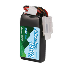 Gens Ace 1100mAh 2S1P 7.4V Adventure Series Lipo Battery Pack With JST-PHR Plug GEA3511002SJS