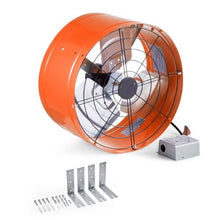 15-Inch Gable Mount Attic Exhaust Fan 1650 CFM with Adjustable Thermostat