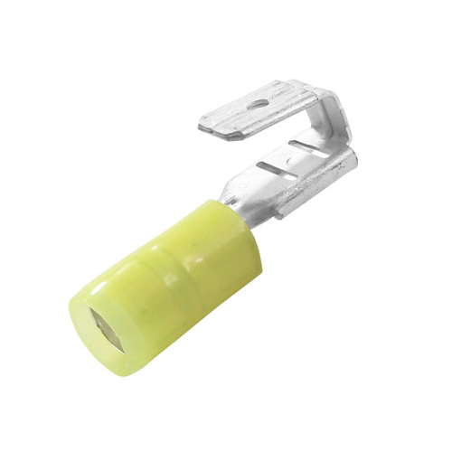 12-10 AWG Nylon Piggyback Disconnect Terminals (Pack of 25)