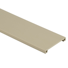 PVC T-70 Low Voltage Surface Raceway Cover Fittings 6FT Ivory T70CEI6