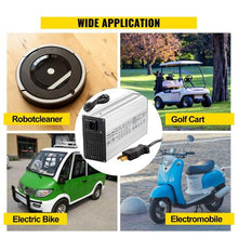 18Amp 36V Aluminum Alloy Splayed Plug LED Indicator Golf Cart Battery Charger