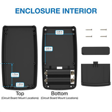 AA Battery Circuit Board Areas Box,Removable End Panel With Hand Held Enclosure H65AA