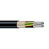 5x150 mm² Aluminum Unshielded PVC NAYY-J Eca 0.6/1KV Power And Control Cable
