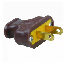 2.13 Inch Width Brown Short Flat Plug and Connector 48643