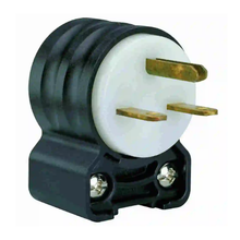15A 250V Black Extra Hard Use Angled Plug PS5666SSAN