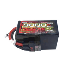 Gens Ace Lipo Redline Drag Race 9000mAh 2S6P 7.4V With QS8 Plug GEA90002S20QS8