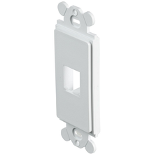 Mini Com Rectangular Adapter Module Faceplate ABS