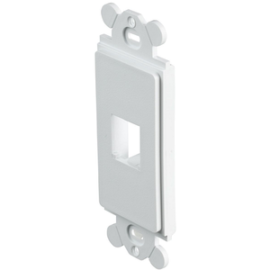 Mini Com Rectangular Adapter Module Faceplate ABS