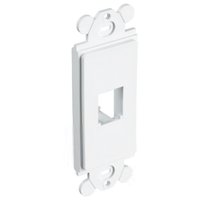 Mini Com Rectangular Adapter Module Faceplate ABS