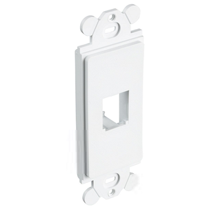 Mini Com Rectangular Adapter Module Faceplate ABS