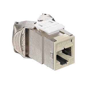 Cat 6A Shielded QUICKPORT Jack Ivory 6ASJK-RI6