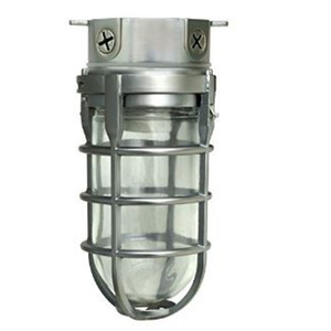 Brushed Steel Industrial Ceiling Light L1706BS (Pack of 3)