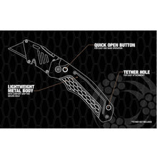 Folding Utility Knife UTILQO (Pack of 8)