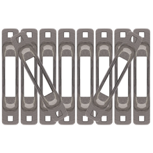 E-Track Single Unfinished Strap Anchor SLSU10 (Pack of 10)