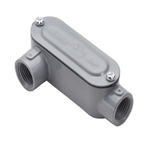 1-1/4" EMT And Rigid Conduit Bodies LR With Cover And Gasket LR4SSCG (Pack of 12)