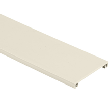 PVC T-70 Low Voltage Surface Raceway Cover Fittings 8FT Off-White T70CIW8