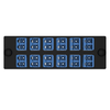8 Port Opticom LC Fiber Adapter Panel Duplex OS1/OS2 FAP8WBUDLCZ
