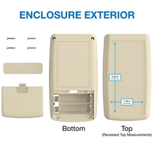 AA Battery Circuit Board Areas Box,Removable End Panel With Hand Held Enclosure H65AA