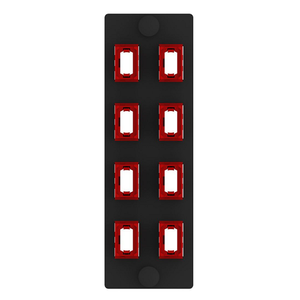8 Port Opticom MPO Fiber Optic Adapter Panel FAP Vertical FAPV0824RDMPO