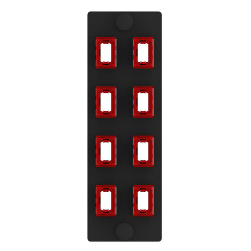 8 Port Opticom MPO Fiber Optic Adapter Panel FAP Vertical FAPV0824RDMPO