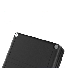 2.40"W X 4.15"L X 0.85"H Handheld Enclosure With Industrial Battery Door M6,IND,BK