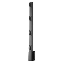 23.8 In Fence Post Extender Barbed Wire Arm for Height Extension Sturdy Steel Flat or Surface Mounted Privacy Protection & Pet Prevention (Pack of 8)