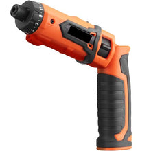 4 V Cordless Screwdriver ith 11 Accessory Kit and Charging Cable LED Light for Home Repair