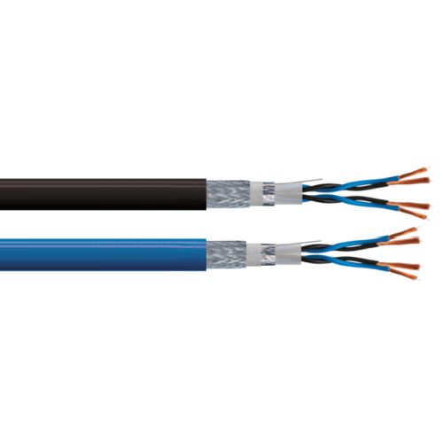 16 AWG 16P Bare / Tinned copper Shielded Aluminium Tape PVC FR2XOHRAR Instrumentation Cable