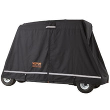 4 Passenger Golf Car Cover 600D Polyester Full Cover for Waterproof and Sunproof COV-20