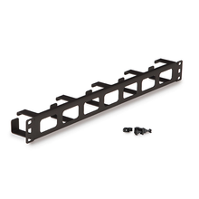 1U Tool-less 5X D-Ring Cable Manager 1903-3-100-01
