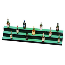 60" LED Lighted 3-Tier Liquor Shelf with Remote & App Control