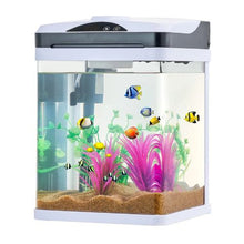 2-Gallon Smart Glass Aquarium with 7-Color LED Lighting