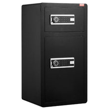 5.5 cu.ft Double Door Safe Box with Key Lock Password for cash passports jewelry,gold watches and documents