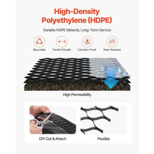2 in Deep Gravel Stabilization Grid for driveways gardens patios walkways and RV parking (32.81 × 9.84 FT)