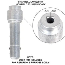 Barrel Lock Plunger Key TTB-6