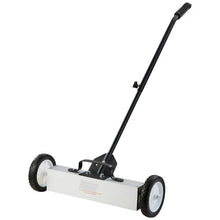 18 Inch Rolling Magnetic Sweeper with Wheels of Workshop Garage Yard