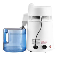 6L Water Distiller 1.6 Gallon Pure Water Purifier for Home, 900W Plastic Distilled Maker with Stainless Steel Interior - (White)