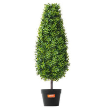 36 Inch Artificial Boxwood Topiary Tree for Home Decor Indoor/Outdoor