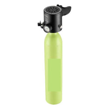 0.5L Mini Scuba Tank Portable Diving Cylinder with Bag & Lanyard Reusable Emergency Pony Bottle